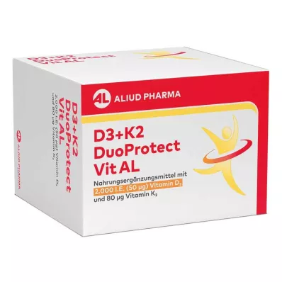 D3+K2 DuoProtect Vit AL 2000 IU/80 µg kapsule, 90 kom