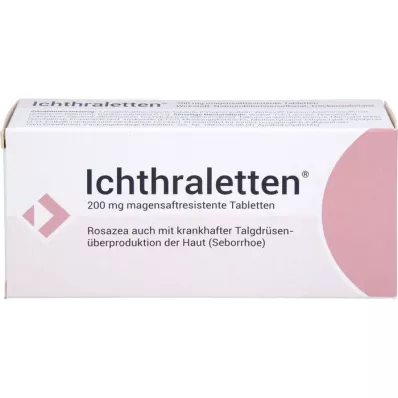 ICHTHRALETTEN 200 mg gastrorezistentne tablete, 84 kom