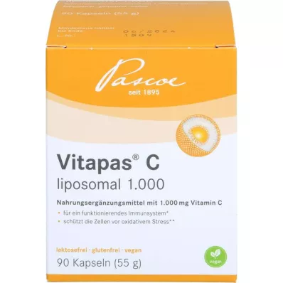 VITAPAS C liposomal 1.000 kapsula, 90 kom