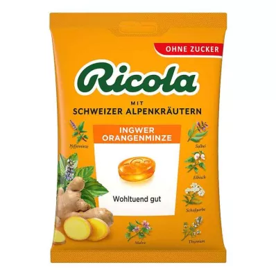 RICOLA o.Z.Vrećica đumbir naranča mint bombona, 75 g