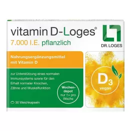 VITAMIN D-LOGES 7.000 IU tjedno skladište povrća, 30 kom