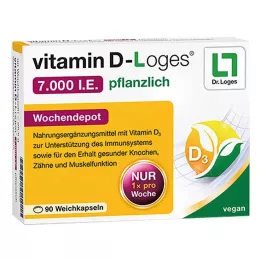 VITAMIN D-LOGES 7.000 IU tjedno skladište povrća, 90 kom