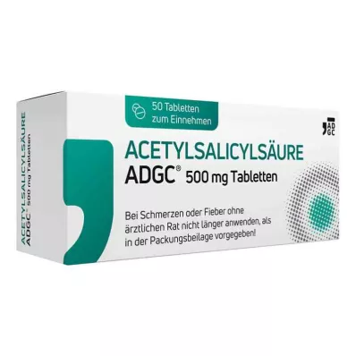 Acetilsalicilna kiselina ADGC 500 mg tablete (50 komada)