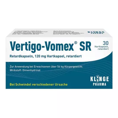 Vertigo-Vomex® SR kapsule s produljenim oslobađanjem, 30 kom