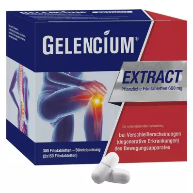 GELENCIUM® EXTRACT Biljne filmom obložene tablete, 2x150 kom