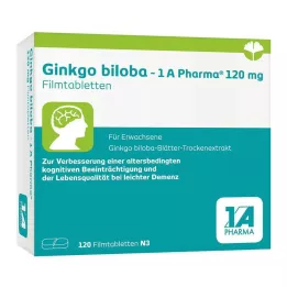 GINKGO BILOBA-1A Pharma 120 mg filmom obložene tablete, 120 kom