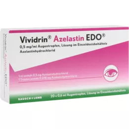 VIVIDRIN Azelastin EDO 0,5 mg/ml kapi za oči i.EDP, 20X0,6 ml