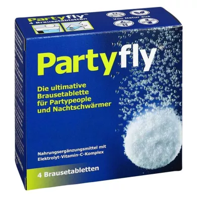 PARTYFLY Šumeće tablete, 4 kom