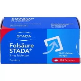 FOLSÄURE STADA 5 mg tablete, 100 kom