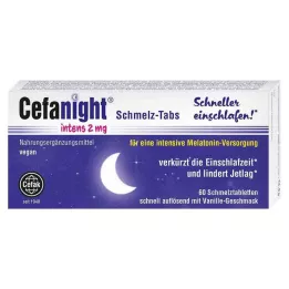 CEFANIGHT intensive 2 mg tablete za topljenje, 60 kom