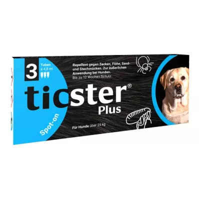 Ticster Plus Spot-on otopina za pse preko 25 kg (3x4,8 ml)