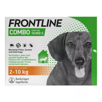 FRONTLINE COMBO protiv krpelja, buha na psima S (2 -10 kg), 3 kom