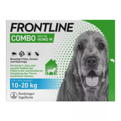 FRONTLINE COMBO protiv krpelja, buha na psima M (10-20 kg), 3 kom