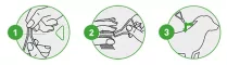 Instructions for use for FRONTLINE COMBO protiv krpelja, buha na psima XL (40-60 kg), 3 kom - 4