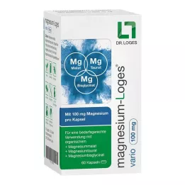 MAGNESIUM-LOGES vario 100 mg kapsule, 60 kom