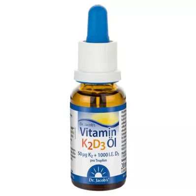 VITAMIN K2D3 ulje Dr.Jacobs, 20 ml