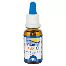 VITAMIN K2D3 ulje Dr.Jacobs, 20 ml
