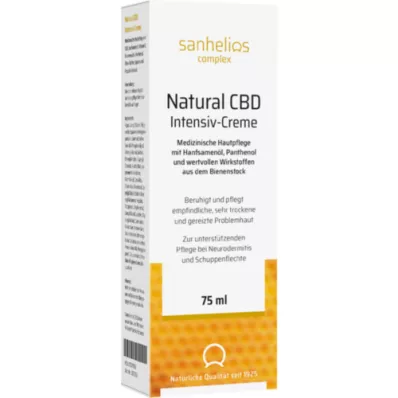 SANHELIOS Prirodna CBD Intenzivna krema, 75 ml