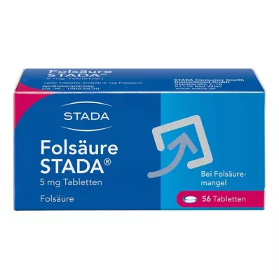 Folna kiselina STADA® 5 mg tablete, 56 kom