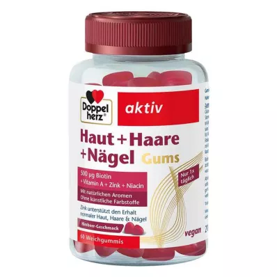 Doppelherz Gume za kožu + kosu + nokte, 60 kom