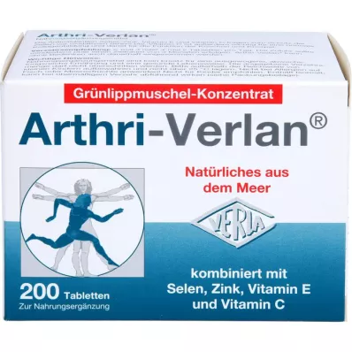 ARTHRI-VERLAN za tablete dodatka prehrani 200 kom