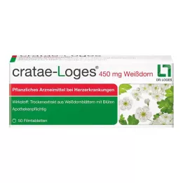 CRATAE-LOGES 450 mg Hawthorn Film -Tablete, 50 sati