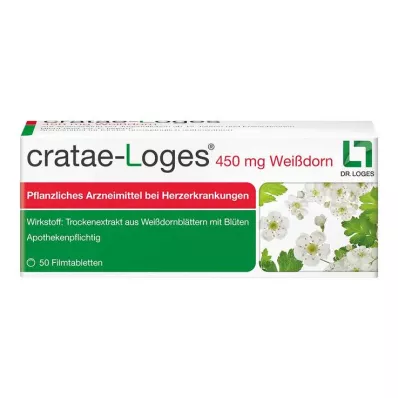 cratae-Loges 450 mg glog filmom obložene tablete, 50 kom