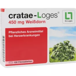 CRATAE-LOGES 450 mg glog filmom obložene tablete, 100 kom