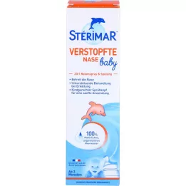 STERIMAR Sprej za nos kod začepljenog nosa beba od 3 mjeseca, 100 ml