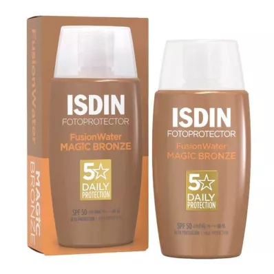 ISDIN Photoprotector Fusion Water Col.bronze SPF 50, 50 ml ISDIN Photoprotector Fusion Water Col.bronze SPF 50, 50 ml