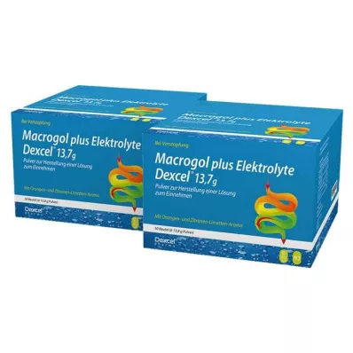 Makrogol plus elektroliti Dexcel 13,7 g Ple, 100 kom