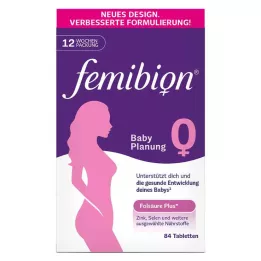FEMIBION 0 tableta za planiranje bebe, 84 kom