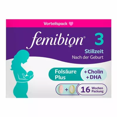 Femibion 3 kombinirano pakiranje za dojenje, 2x112 kom