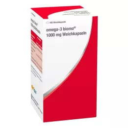 OMEGA-3 BIOMO 1000 mg meke kapsule, 100 kom