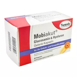MOBIAKUT Glukozamin & kapsule zglobova hijalurona, 90 ST