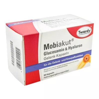 Mobiakut glukozamin &amp; hijaluronske kapsule za zglobove, 90 kom
