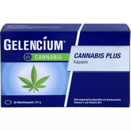 GELENCIUM Cannabis Plus kapsule, 30 kom