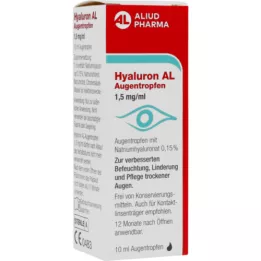 HYALURON AL Kapi za oči 1,5 mg/ml, 1X10 ml