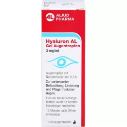 HYALURON AL Gel kapi za oči 3 mg/ml, 1x10 ml