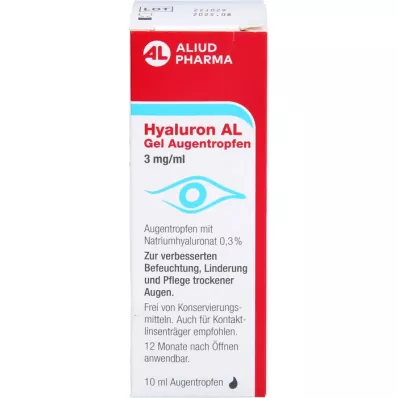 HYALURON AL Gel kapi za oči 3 mg/ml, 1x10 ml