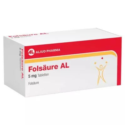 Folna kiselina AL 5 mg tablete, 100 kom Folna kiselina AL 5 mg tablete, 100 kom