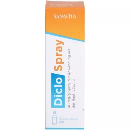 DICLOSPRAY 40 mg/g sprej za primjenu na koži otopina, 25 g