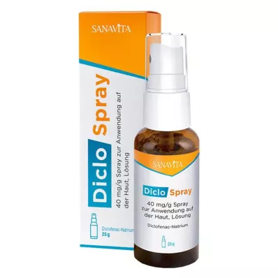 DicloSpray 40 mg/g za primjenu na koži, 25 g