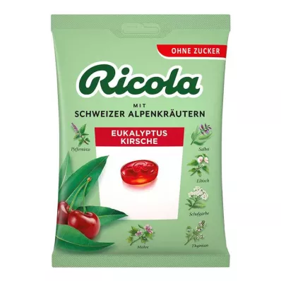 Ricola vrećica slatkiša od višnje eukaliptusa bez šećera, 75 g Ricola vrećica slatkiša od višnje eukaliptusa bez šećera, 75 g
