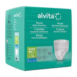 ALVITA Hlače za inkontinenciju super velike, 14 kom