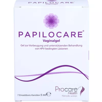 PAPILOCARE Vaginalni gel, 7X5 ml