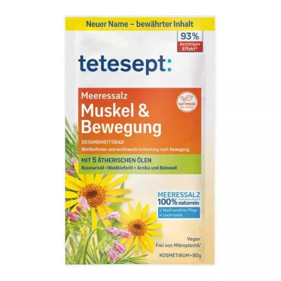Tetesept Sea Salt Muscle & pokret (80 g) Tetesept Sea Salt Muscle & pokret (80 g)