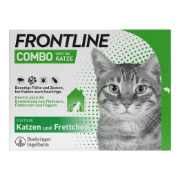 FRONTLINE Combo Spot on Cat Lsg.z.Auft.a.Skin, 6 kom