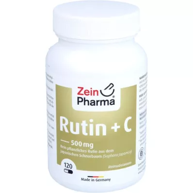 RUTIN 500 mg+C kapsule, 120 kom