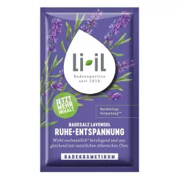 LI-IL Sol za kupanje lavanda smirenje i opuštanje, 80 g